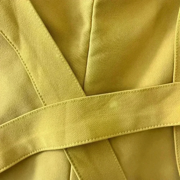 Womens Have Yellow Tie Front Pants - L - Picture 6 of 10
